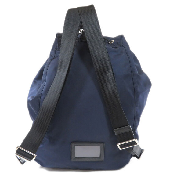 Prada logo plate backpack daypack nylon - Picture 2 of 10